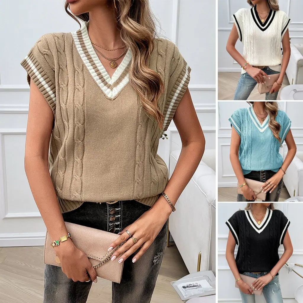 

Autumn Vest Women's Fashion Outerwear Comfortable Breathable Sleeveless Top for Seasonal Transition