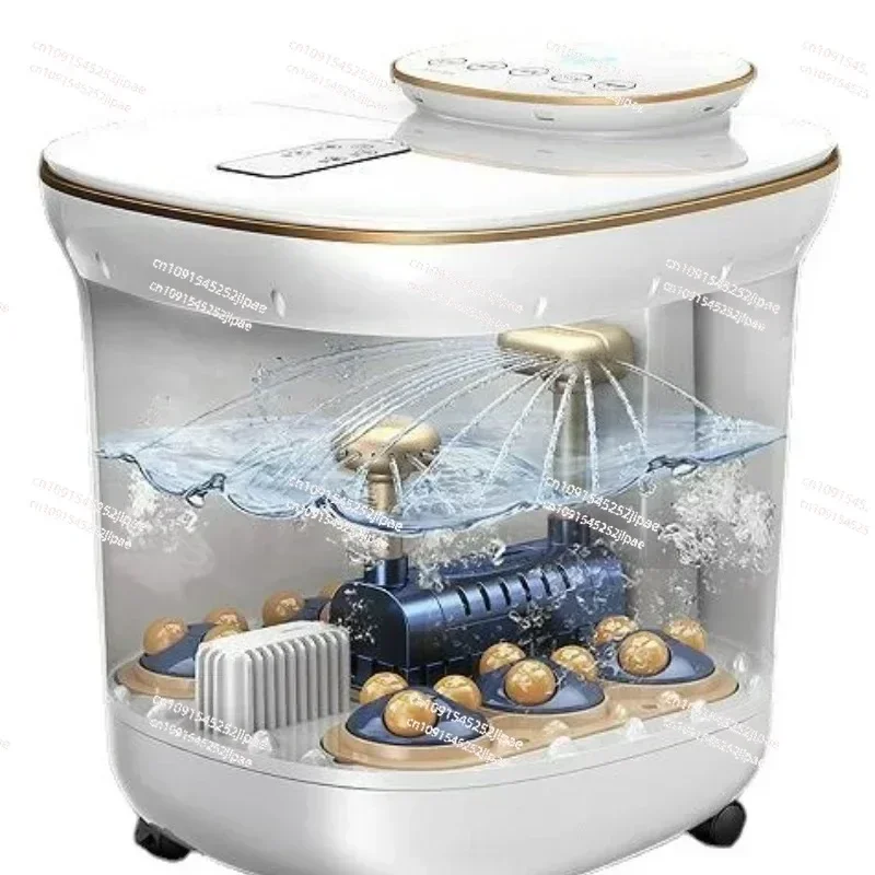 Automatic Foot Bath Bucket - Constant Temperature Heating, Electric Massage Foot Wash Basin, Soaking Bucket for Feet