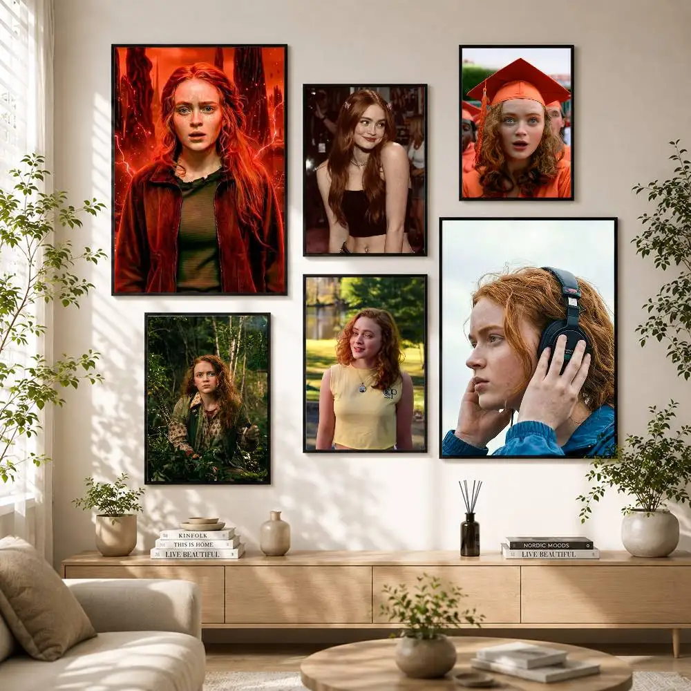 Max Mayfield Poster Versatile HD Waterproof Wall Art Self-Adhesive Decor for Any Space