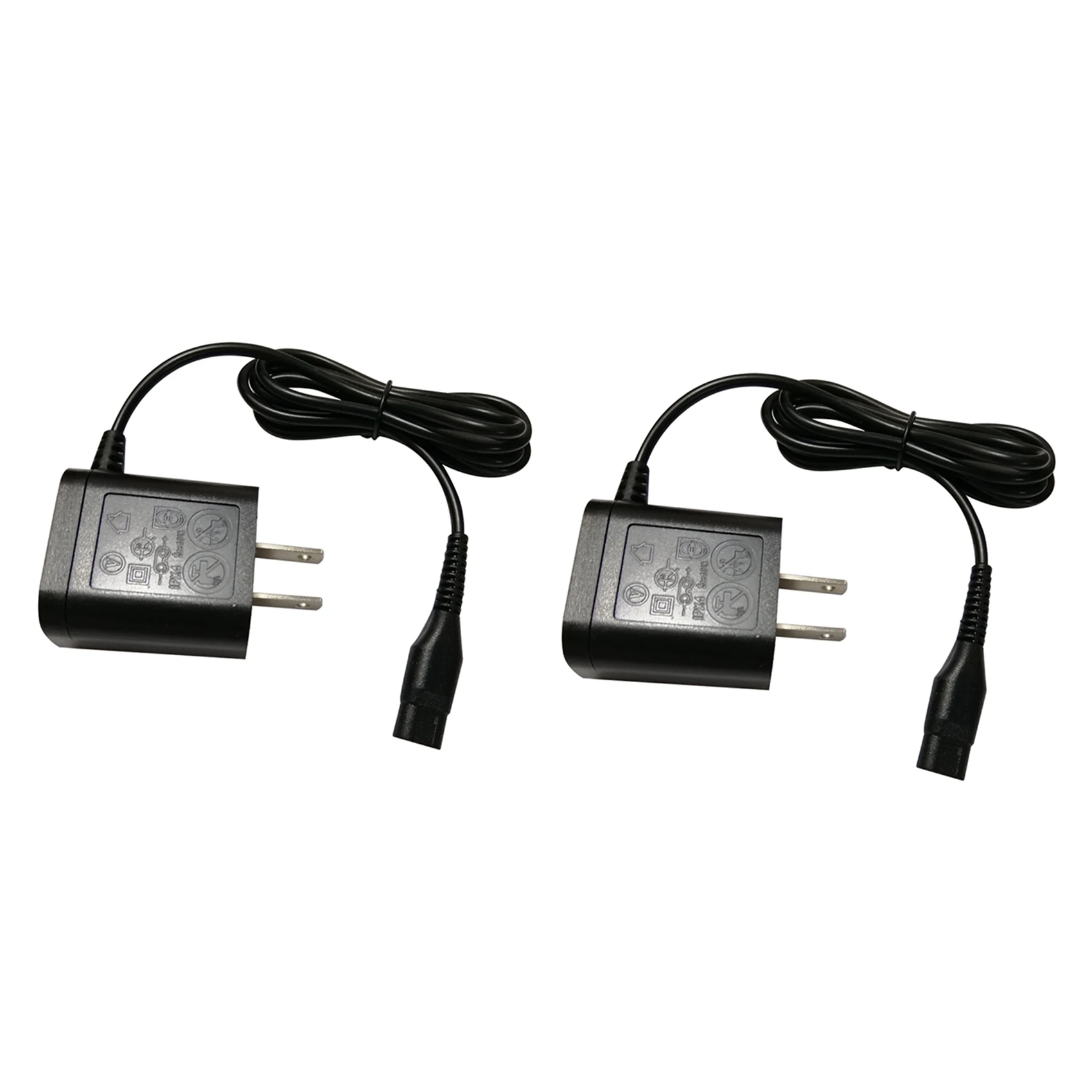 

【Great Sale】2X Suitable For Norelco Shaver, A00390 Power Cord Adapter US Plug