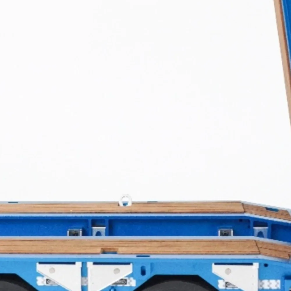 

Metal 1/14 4 Axels RC Hydraulic Full Trailer Remote Control Trailers with Light Tailgate for Tractor Truck Dumper Cars Model