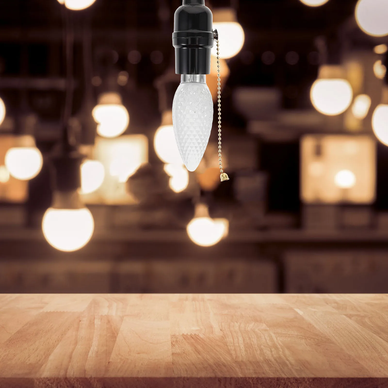 

2pcs Led Candle Bulbs E14 Socket Diamond Pattern Colored Candelabra Light For Christmas And Festive Decor