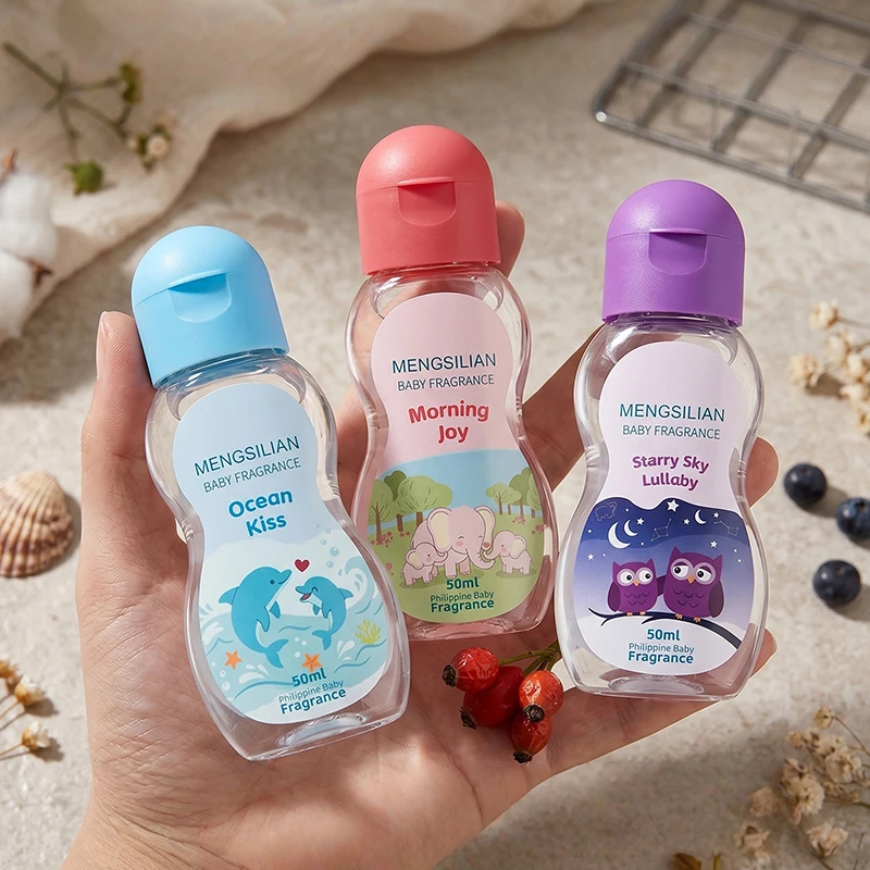 Milk-scented Baby Perfume 50ml Natural Refreshing Fruity Eau De Toilette Portable Long Lasting Fragrance Baby Perfume