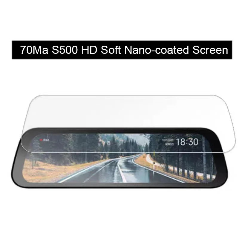 FOR 70Mai S500 HD Soft Nano-coated Screen Protective 