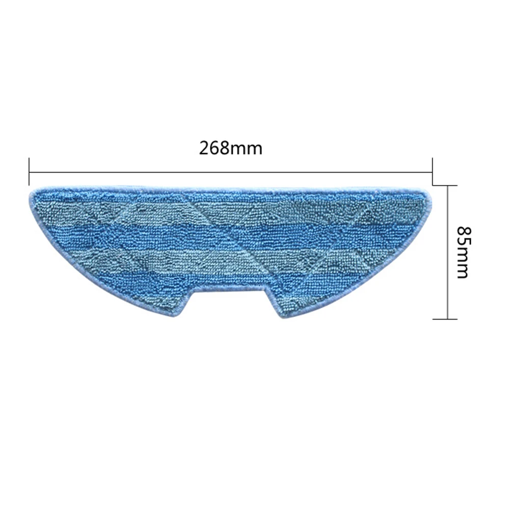 About 268*85 Mm Microfiber Mop Pads Dirt And Grime Removal Easy To Install Easy To Remove High-quality Microfiber