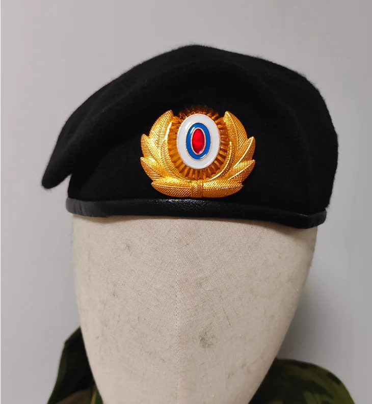 

Оригинальный русский интерьер Министерства Omo черный бесшовный берет