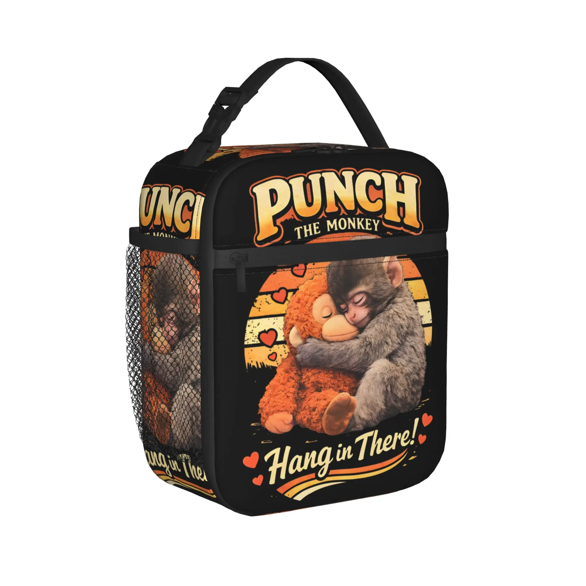 Punch Monkey Thermal Insulated Lunch Bags for Travel  Portable Food Bag Thermal Cooler Lunch Boxes