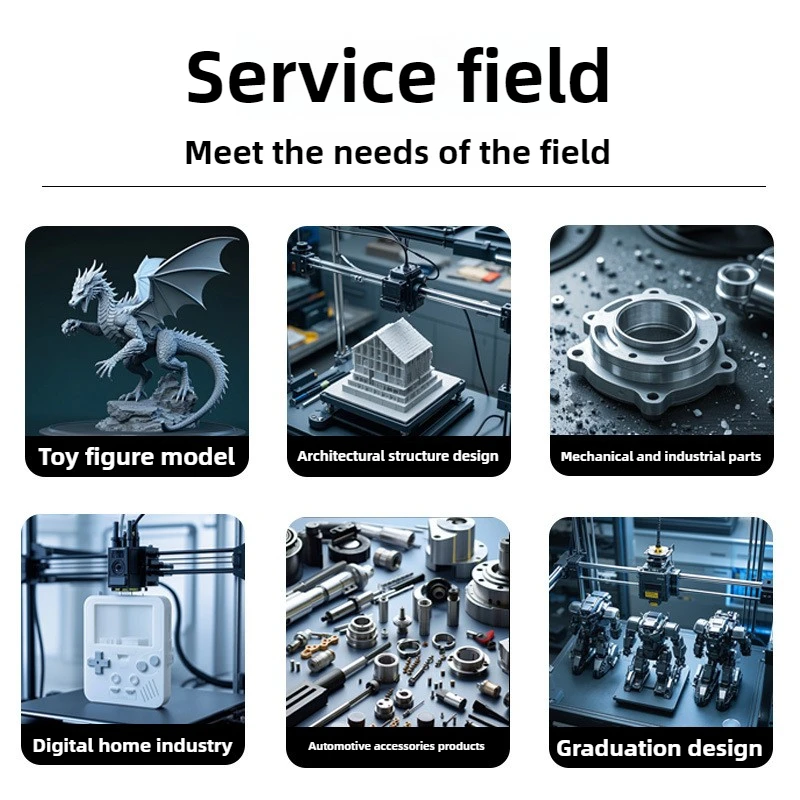نموذج تمثال خدمة الطباعة ثلاثية الأبعاد مخصصة احترافية من الدرجة الصناعية على نطاق واسع
