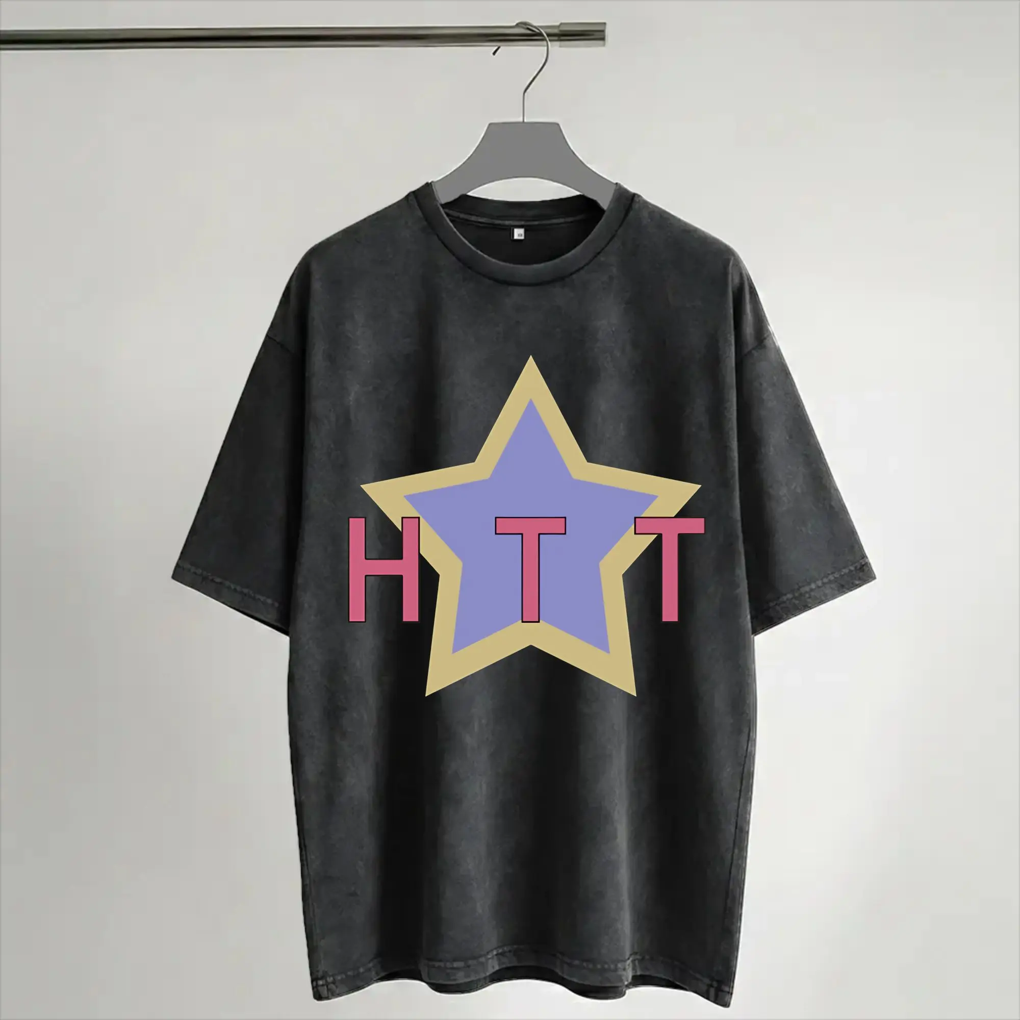 K-On Houkago Tea Time Washed T Shirts Streetwear Hip Hop Fashion T-Shirts  Tees Tops for Men Women Short Sleeve Streetwear