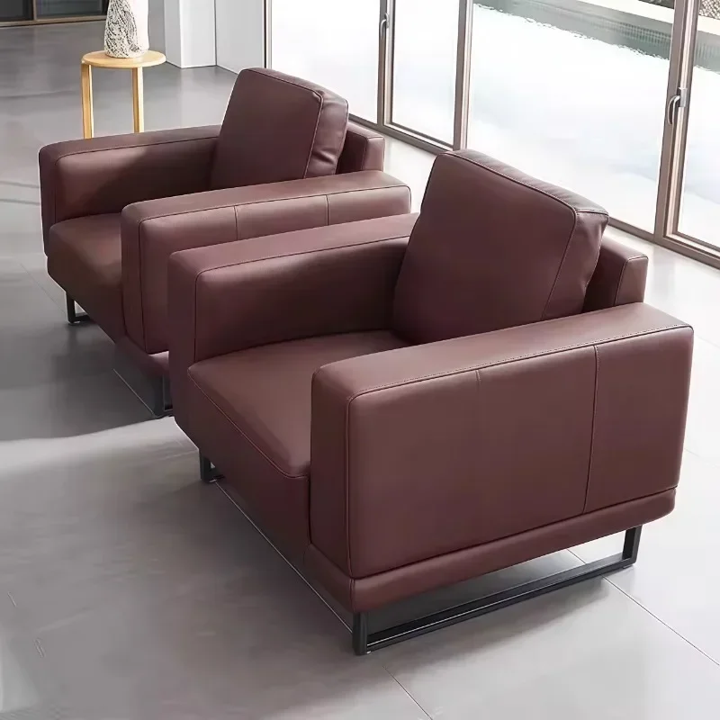 الأثاث في عبوة مفرغة، أرائك خشبية صلبة عالية الظهر من Frencg، أريكة تدفق بنية، منظمة مكتب، رمادي مقطعي #4