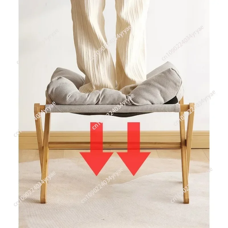 Footstool pedal, folding leg pad, sofa stool recliner, foot pad, office workstation foot rest