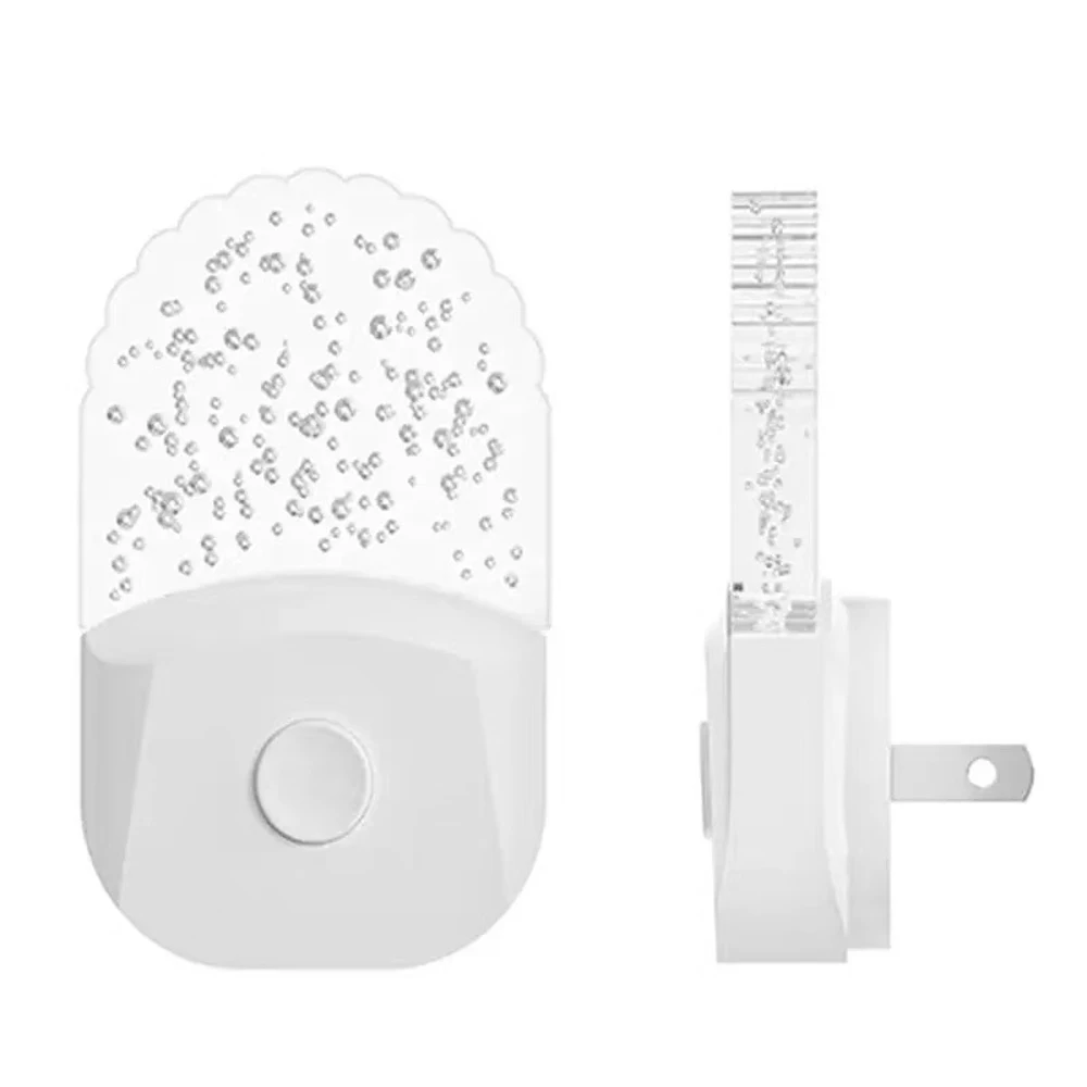 Ambiência colorida RGB decorada luzes noturnas LED UE EUA Reino Unido Plug Luzes de quarto para festas de fim de ano