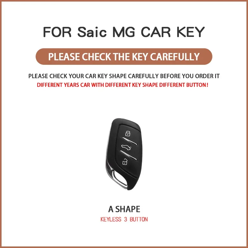 New TPU Car Remote Key Case Cover for MG 3 5 6 ZS EV EZS MG4 MG3 MG6 HS PHEV EP GS GT RX5 mg5 accesorios mg gt Protector Fob