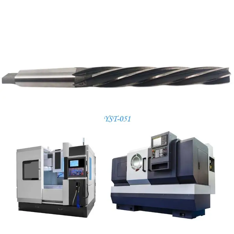 

E15A Professional Helical Taper Machine Reamer Suitable for Efficient Cutting in Various Materials with 8 Flute Configuration