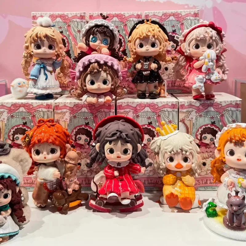 

The Fourth Generation Of Fufu Dolls Miaomiao House Blind Box Trendy Toy Figurines Fashionable Desktop Ornaments