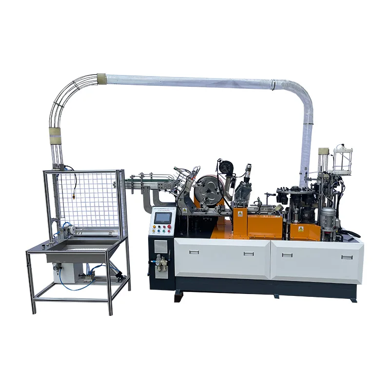 Paper Cup Production Making Machine Semi Automatic Ultrasonic Sealing for Tea Cups Manufacturing Line