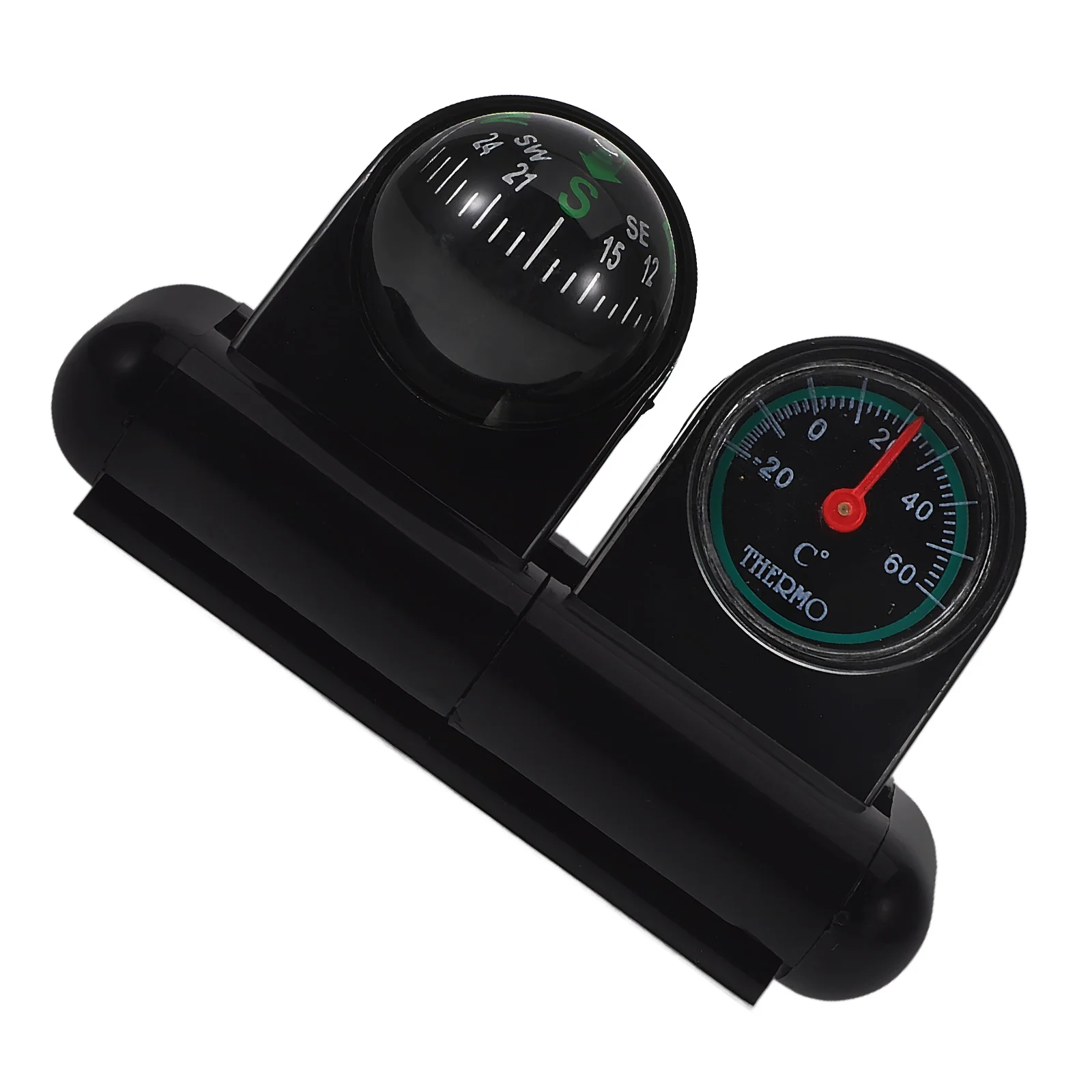 

Compass Thermometer Car Dashboard Plastic Accessory Multifunctional Rotatable Mount High Accuracy Car Compass Guide Ball