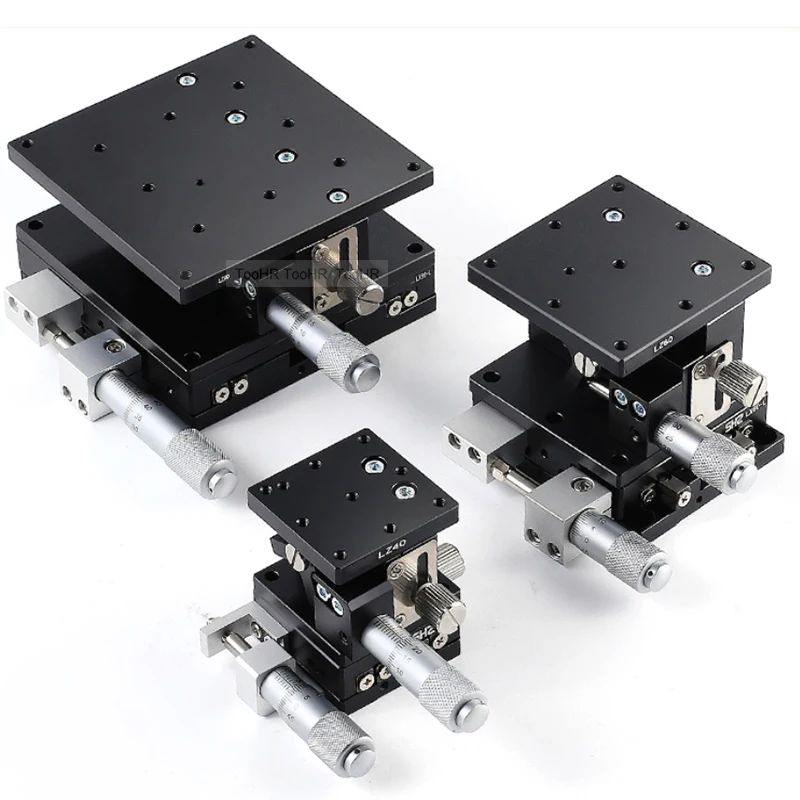 XYZ Axis Manual Precision Displacement Platform Linear Stage