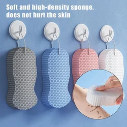 3D Sponge Exfoliating Bath Scrubbing Sponges Fish Scale Bath Scrubbing Tool For Adults Children Shower Dead Skin Remover Tool 3