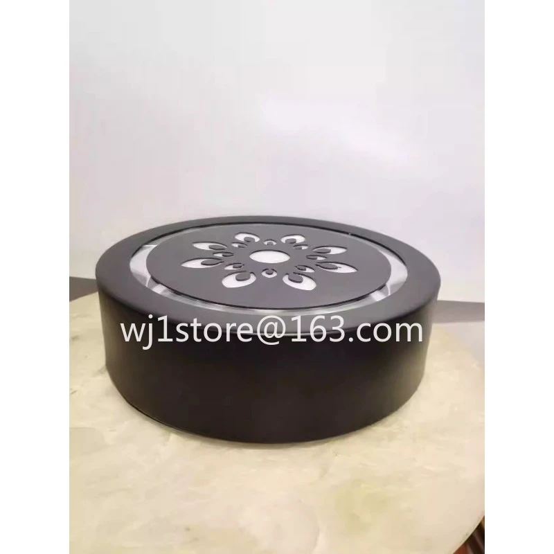 Large base seven color light conversion LED light panel