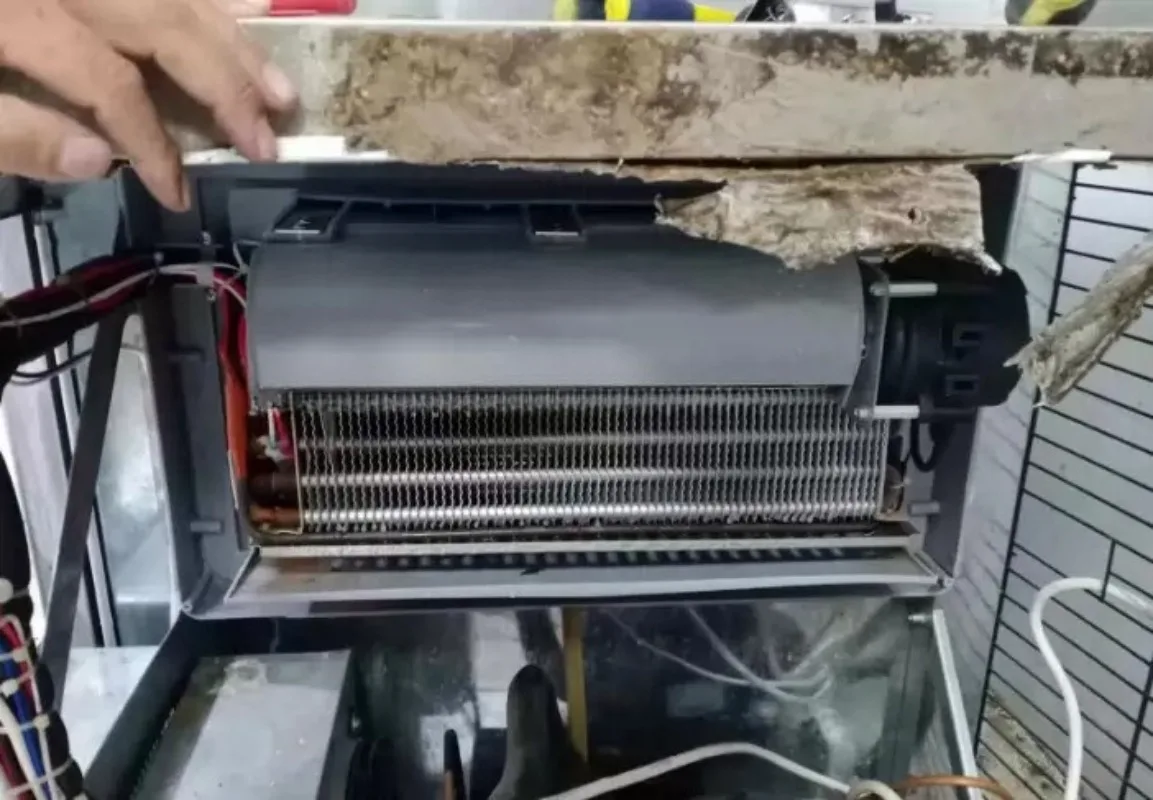 ECM7112AAA2IA001 micro-optical motor 15W Binzhou Meichu air-cooled workbench refrigerator evaporator fan