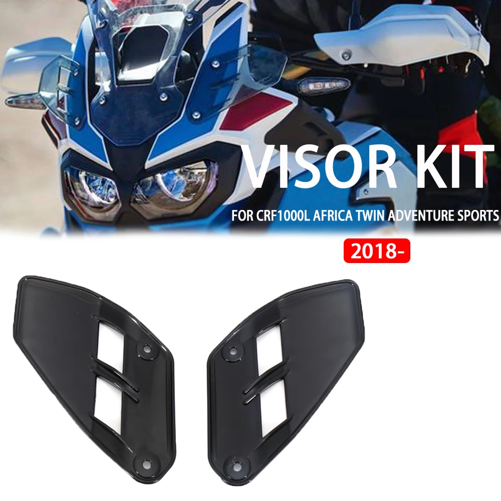 

VISOR KIT For Honda CRF1000L Africa Twin Adventure Sports 2018 2019 2020 2021 2022 Turn Wind Deflector Side Fairing Windscreen