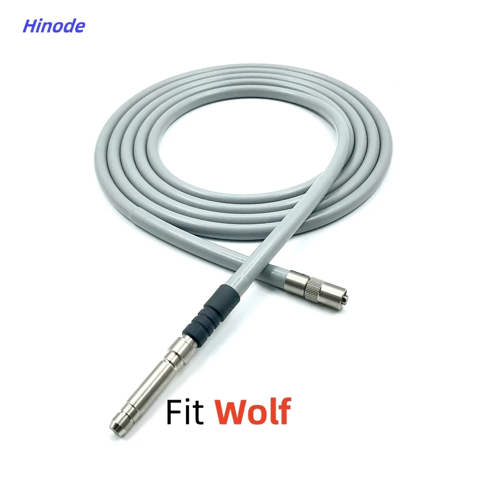 Medical Surgical Grey High Transmittance Φ4mm Φ4.8mm Endoscope Cold Light Source Optical Fiber Cable