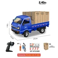 small truck blue
