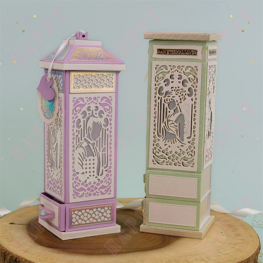 Eternal Love Lantern New Arrival Cut Dies Various Card Series Scrapbook Paper Craft Mould Dies Christmas Box Decorative Trinkets