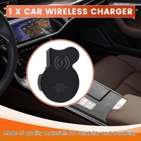 Z0C-hCar Wireless Charger 15W Fast Charging QI Protocol Cigarette Lighter USB Charger for Audi A8