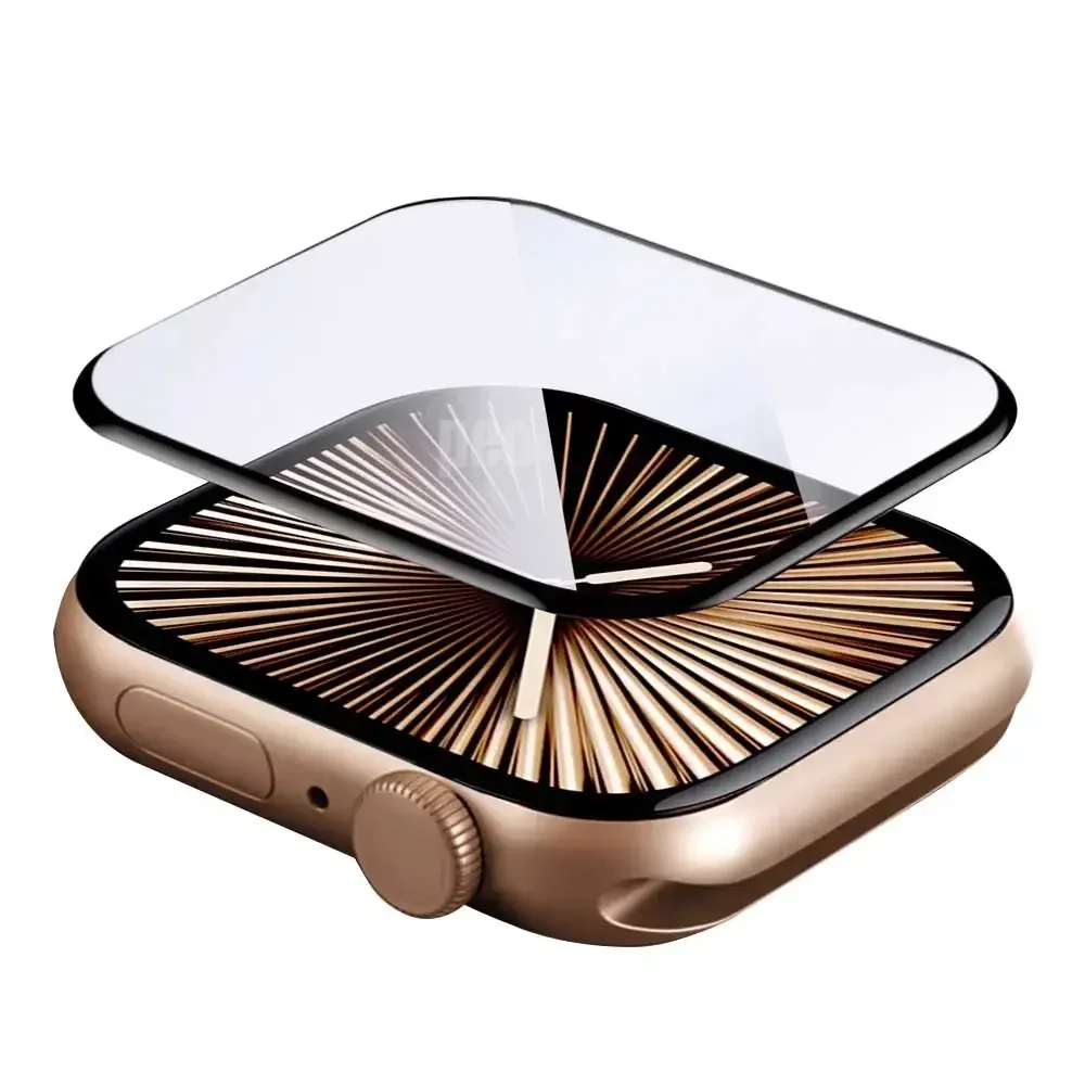 Protector de pantalla para Apple Watch Series 10-9-8-7-6 5 Se ultra-2 49mm 41mm 45-42-46mm 44mm (no vidrio templado) accesorios de película