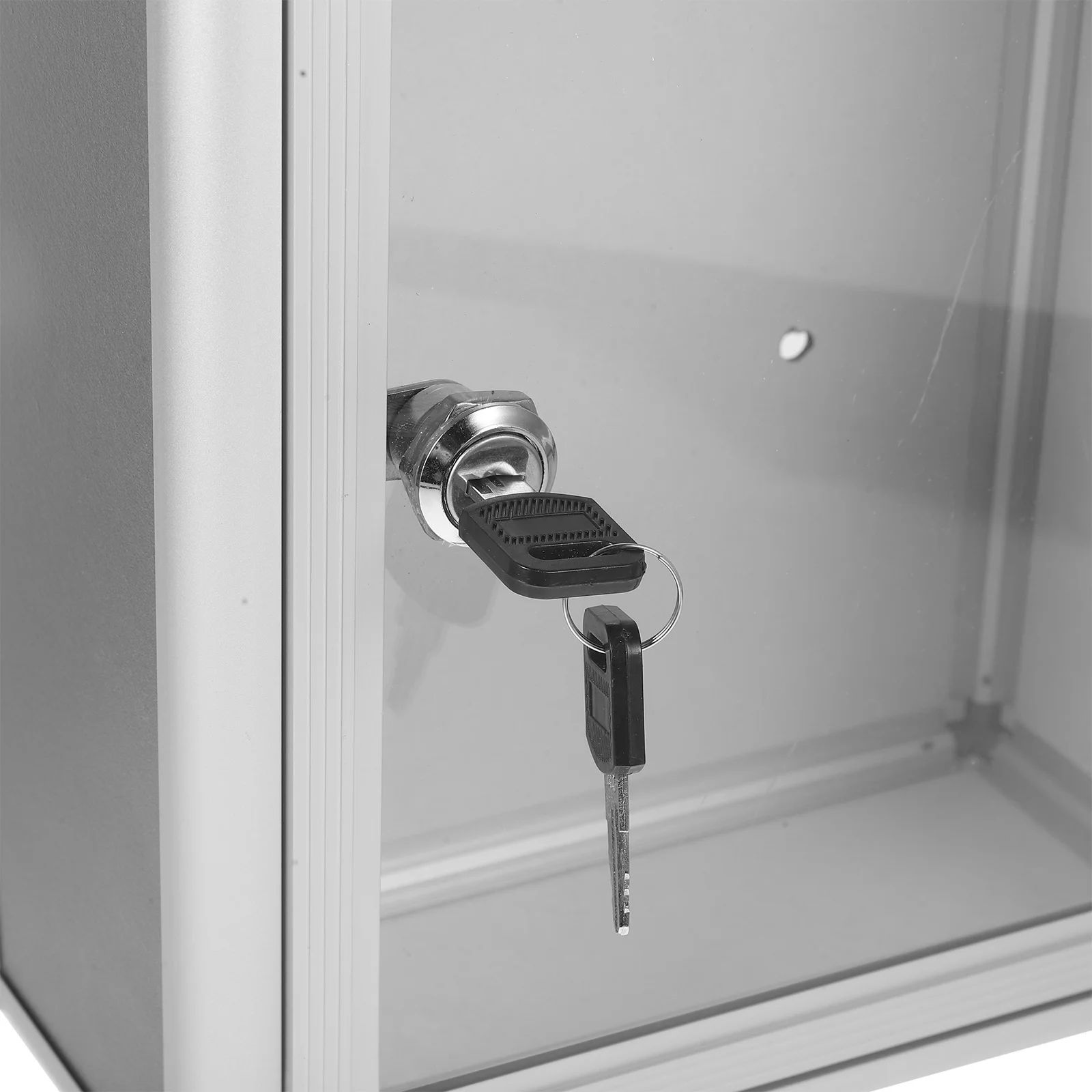 Abschließbare Aluminium-Brief-Aufbewahrungsbox, Wand-Organizer für Versand, Buchstaben, Interoffice, Kommunikation, Vertraulichkeit