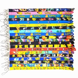 Pokemon Pikachu mobile phone rope Kawaii cartoon tag Bus card Student card lanyard gift a variety of optional