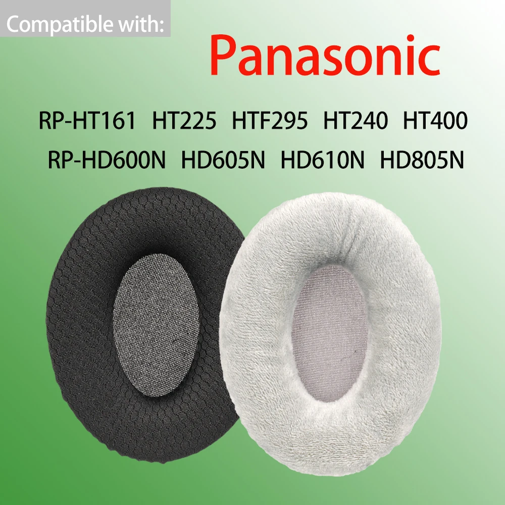 HT240 Earpads for Panasonic RP-HT161 HT225 HTF295 Headphones HT400 HD600N HD605N HD610N HD805N Ear Cushions Replacement Pads