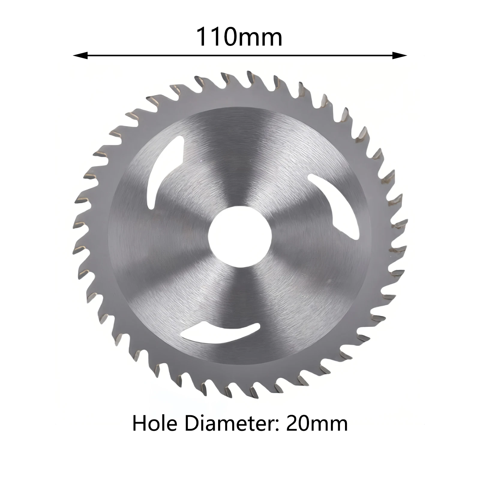 1 قطعة 4 بوصة شفرة منشار دائري أسطوانة تقطيع الخشب 30/40 الأسنان 20 مللي متر تتحمل شفرة منشار كربيد للخشب TCT أسطوانة تقطيع النجارة #3