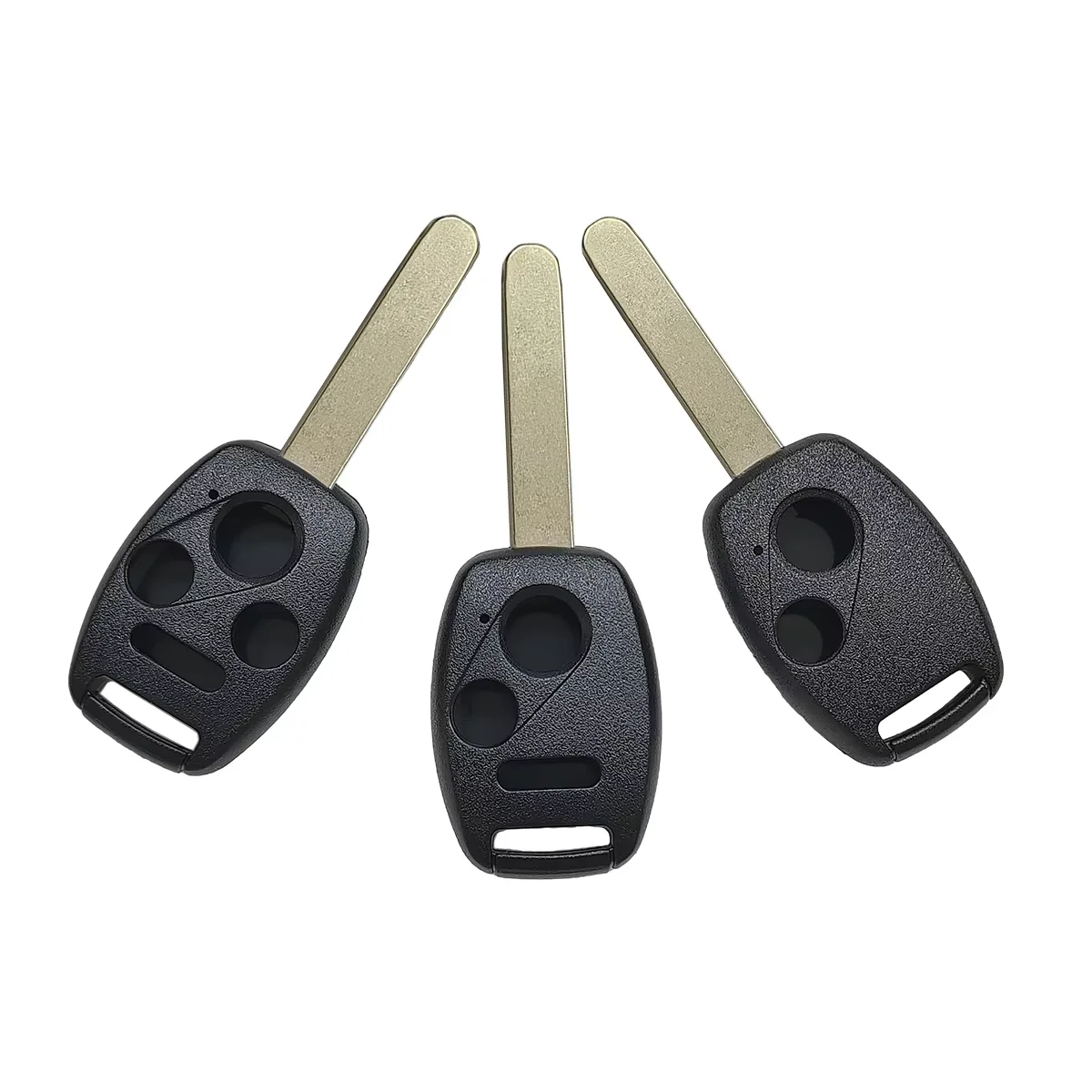 

Honda New Fit CRV Civic Insight Ridgeline Uncut Blades Чехол для дистанционного ключа Чехол для брелка 2/3/4 кнопки Совместимость 2003-2009