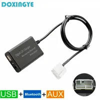 DOXINGYE USB AUX Bluetooth Car Radio CD Changer Adapter Car MP3 Player Bluetooth Handsfree for Honda Accord Civic CRV 6+8PIN