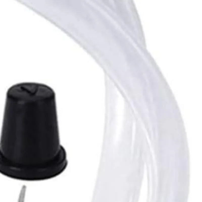 

Brake Bleeder Hose with Nozzle Cap & Clamp One Way Check Valve Tube Vehicle Clutch Bleeder Pipe for Hydraulic System Bleeding