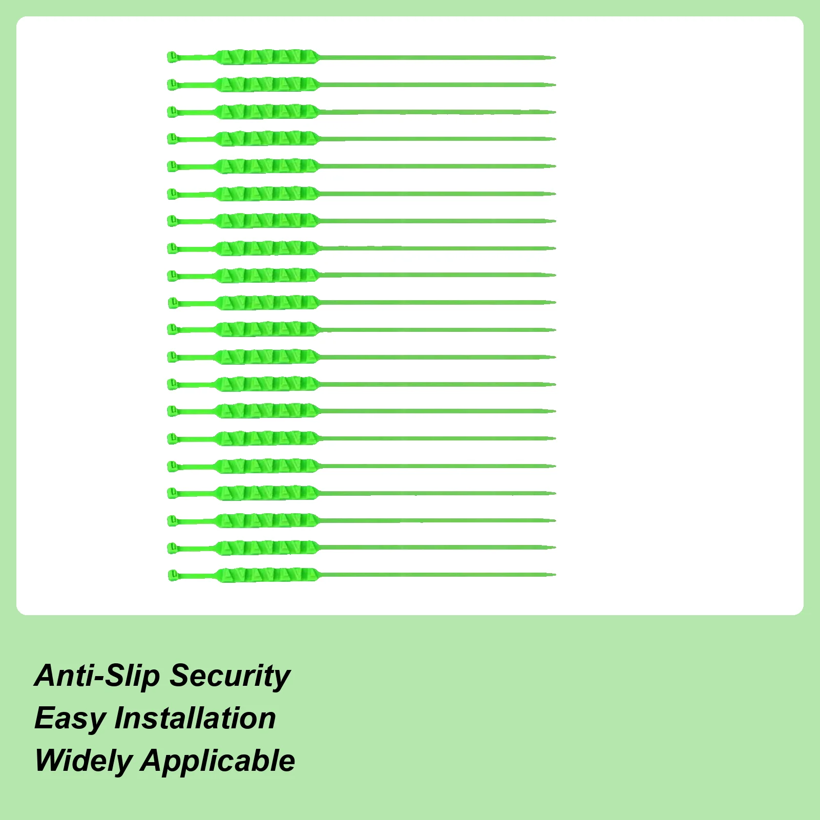 Zip Snow Chains For Car Tires 20-pieces Reusable Anti-Skid Nylon Wheel Grip Reusable Tire Chains For Truck Winter Ice Skid