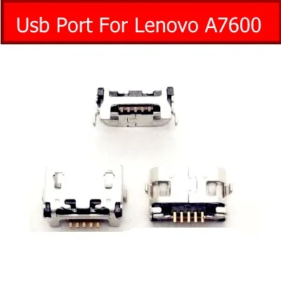 Genuine USB Charging Jack Port For Lenovo A10-70 A7600 A7600-HV usb Charger Jack Dock Connector Socket Replacement