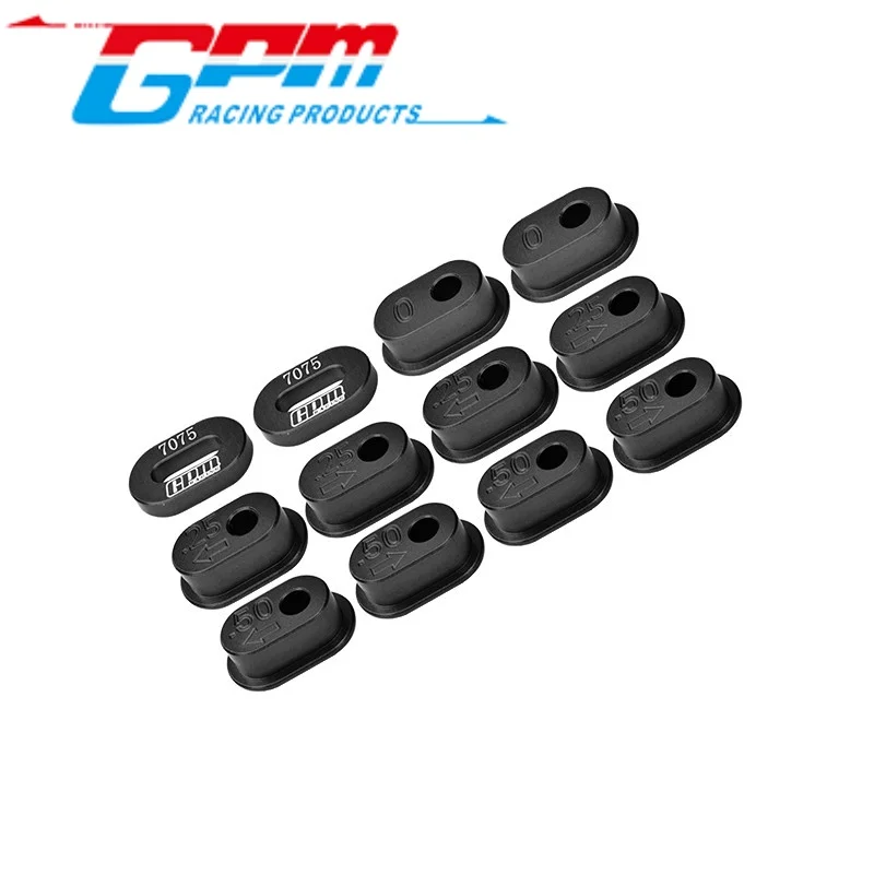 GPM MX010 알루미늄 7075-T6 체인 텐션 조절기 세트 LOSI 1/4 PROMOTO MX SM 오토바이 RC 업그레이드용