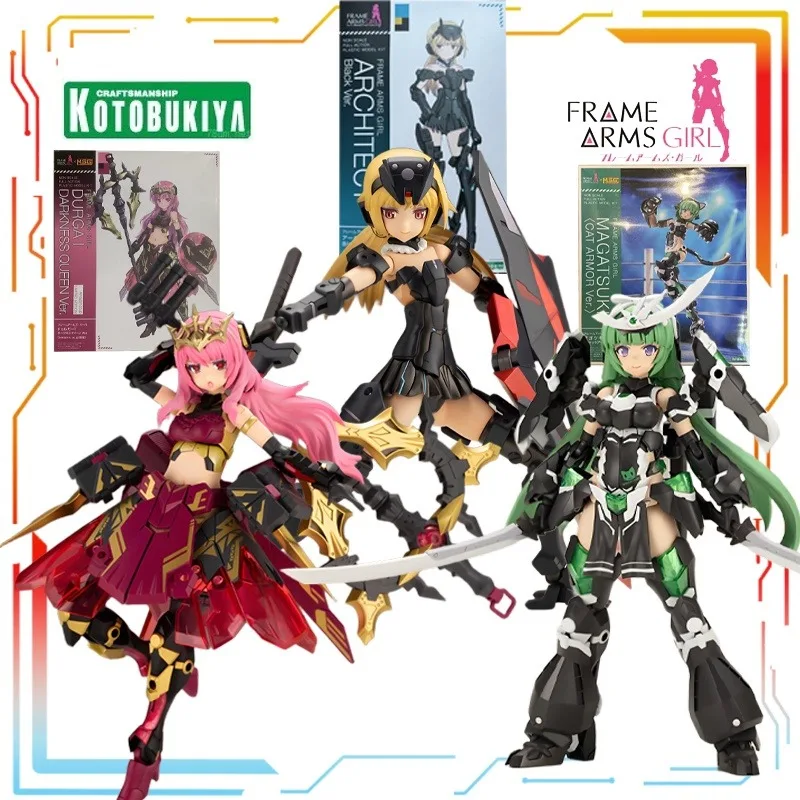 

New Stock Kotobukiya Original FRAME ARMS GIRL Series Anji Tite Anime Figure Assembly Model Toys Collectible Model Gifts for Boys