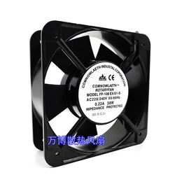 San Xie 15cm 15050 38W 220V axial fan cabinet cooling fan FP-108EX-S1-S