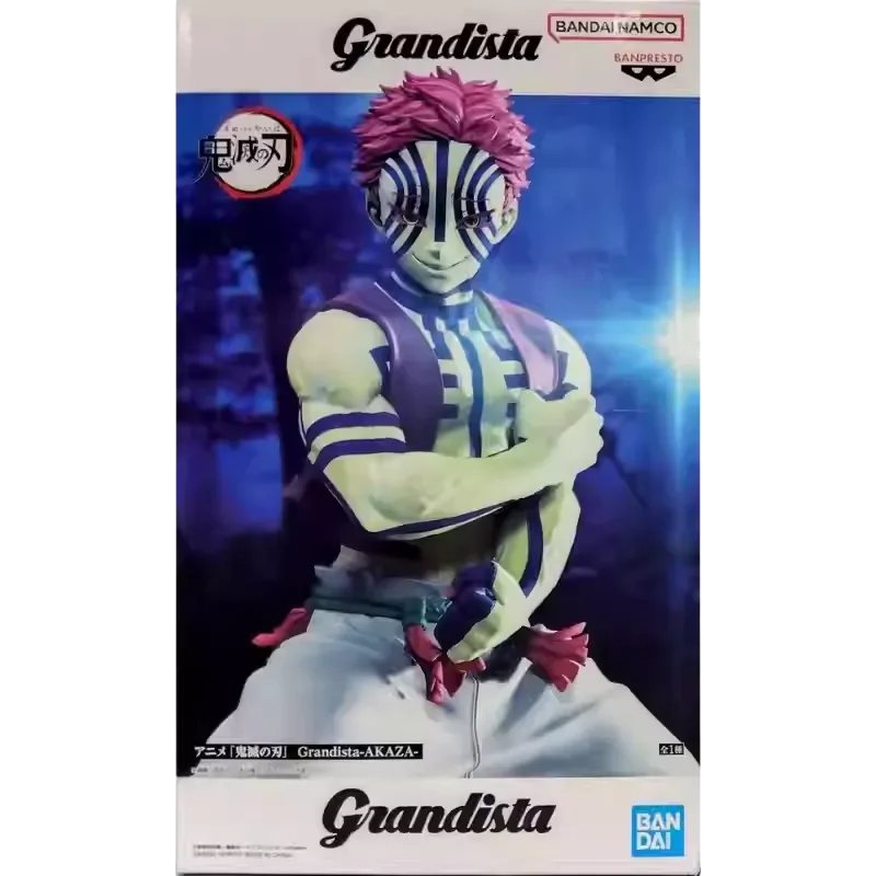 

Оригинальная аниме-модель Bandai Demon Slayer Grandista AKAZA, экшн-фигурки, коллекционные фигурки, игрушки, подарок для детей, точечные товары