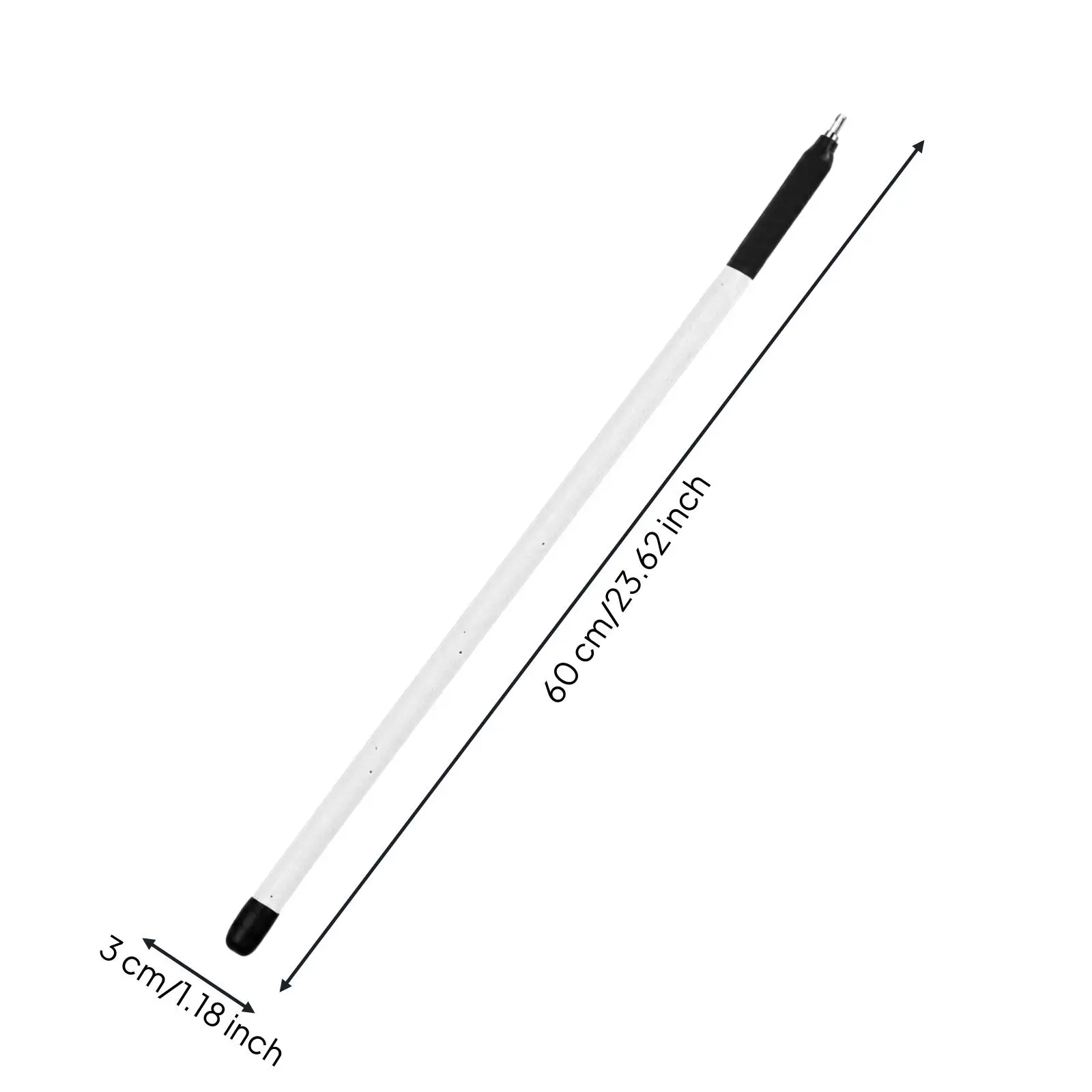 Automotive Radiator Cleaning Wand Stainless Steel Long Shaft Flusher for Condenser Dust Debris Removal Non Dismantle