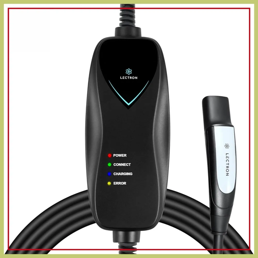 

Level 1 Tesla Charger - 120V, 15 Amp, NEMA 5-15, 16ft Cord - Portable EV Charger for All Tesla Models