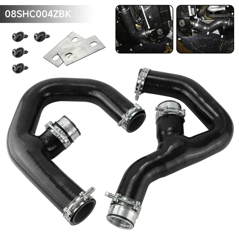 Silicone Turbo Intercooler Pipe Hose W/Adapters Clamps Kit Fits for Golf MK5 MK6 GTI 2.0 FSi  2006-2009