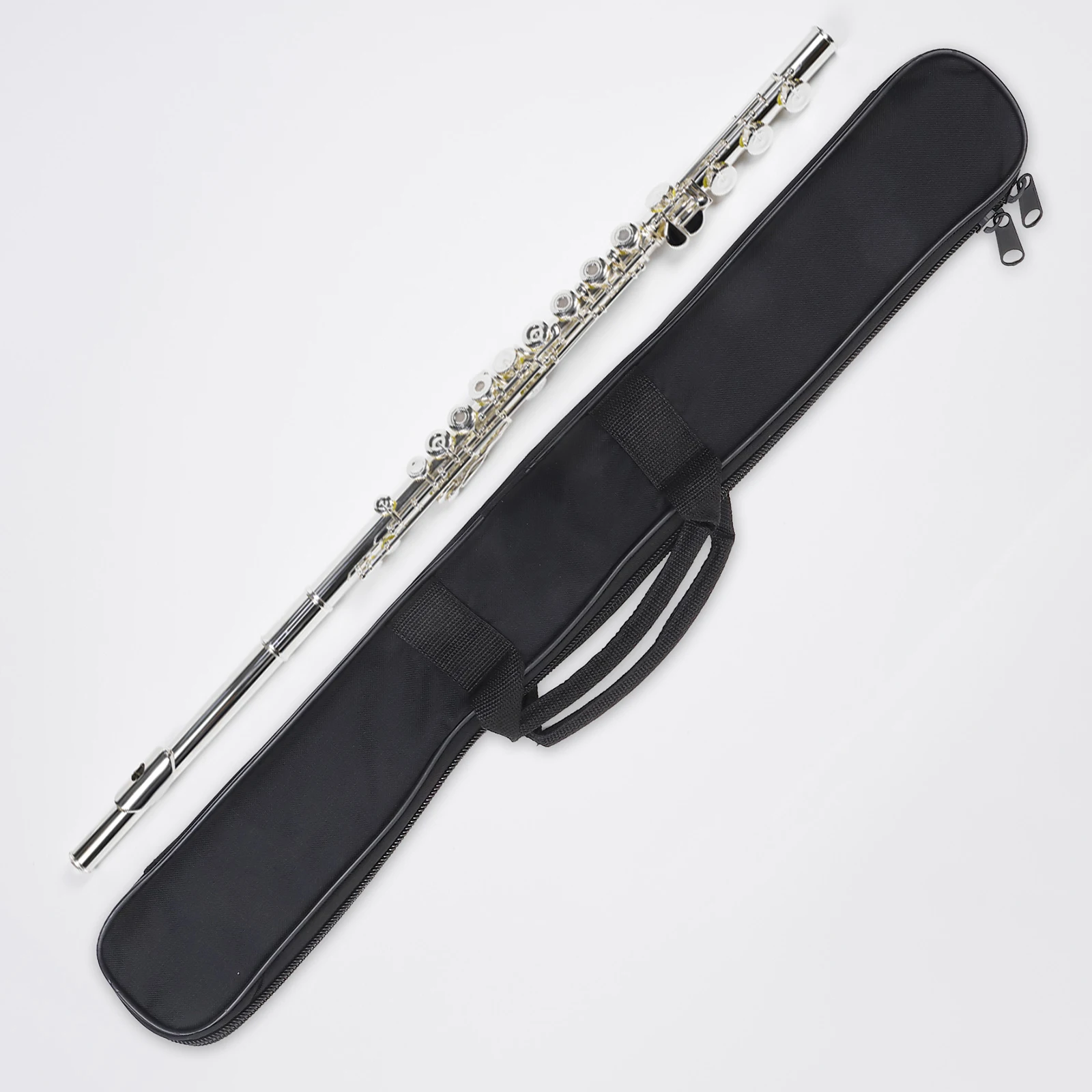 

Flute Bag Dizi Case Waterproof Oxford Cloth Carrying Bag for Beginners Internal Storage Net Protecting Portable