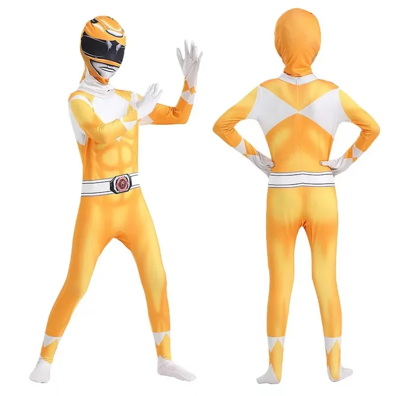 Adult Morpher Superhero Samurai Sentai Shinkenger Cosplay Fantasia Halloween Costume Mask for Men - view 5