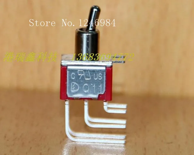 [SA]T8021L Dual scoliosis six foot two tranches M6.35 toggle switch toggle switch Q11 Taiwan Deli Wei produced 1MD1--50pcs/lot